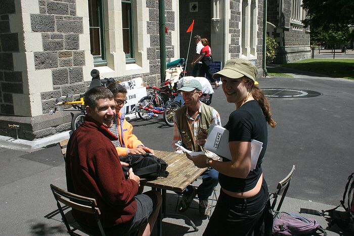 Random recumbent riders that I found in Christchurch.