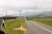 The long, straight road complete with nifty tail wind. I could have ridden less by turning right here, but the tailwind and a bit of curiousity took me this way. I've seen power stations before, but what the heck.