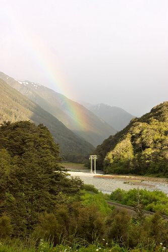 Rainbow in Arthur's Pass