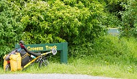 Croseus track entrance.