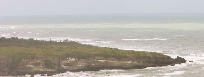 You know that scenery that's much more attractive in photos? Here's some more. The cold, windswept West Coast on an overcast day. Looks really nice. I rode fairly quickly up here but did spend a bit of time just sitting round looking at the view.