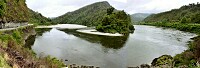 Almost an oxbow at Hawks Crag.