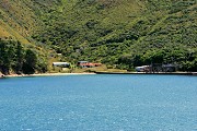 Ferry trip from Picton to Wellington through the Marlborough Sounds and Cook Strait