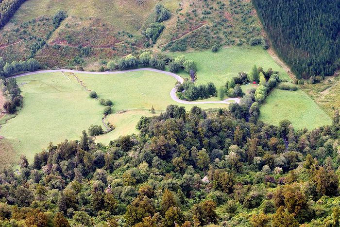 The picnic area at the source of the Riwaka River