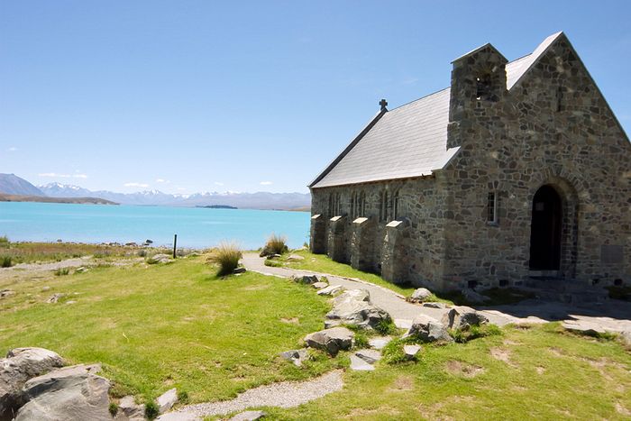 Burke Pass near Tekapo, NZ