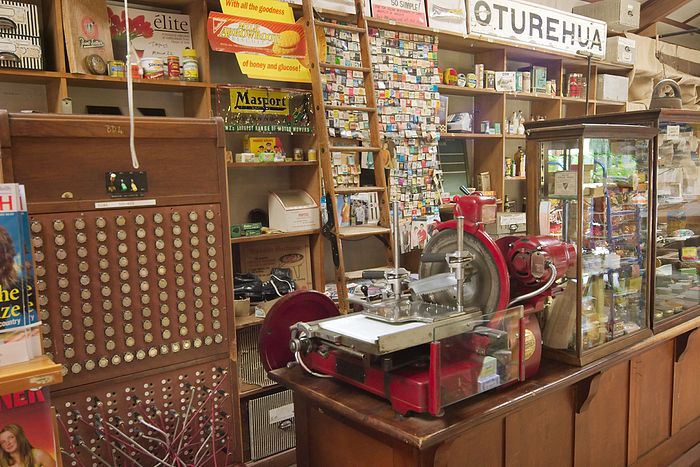 Oturehua General Store and museum. A crazy mixture of stuff for sale and stuff that hasn't been for sale for 50 years. Vrey cool, especially the (modern) organic veges. And the old telephone switchboard and stuff.