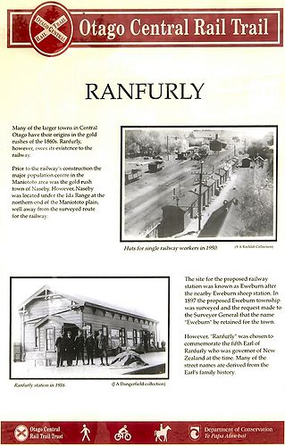 Ranfurly. My reflection (see, I'm not a vampire (or is it witches that don't reflect?))